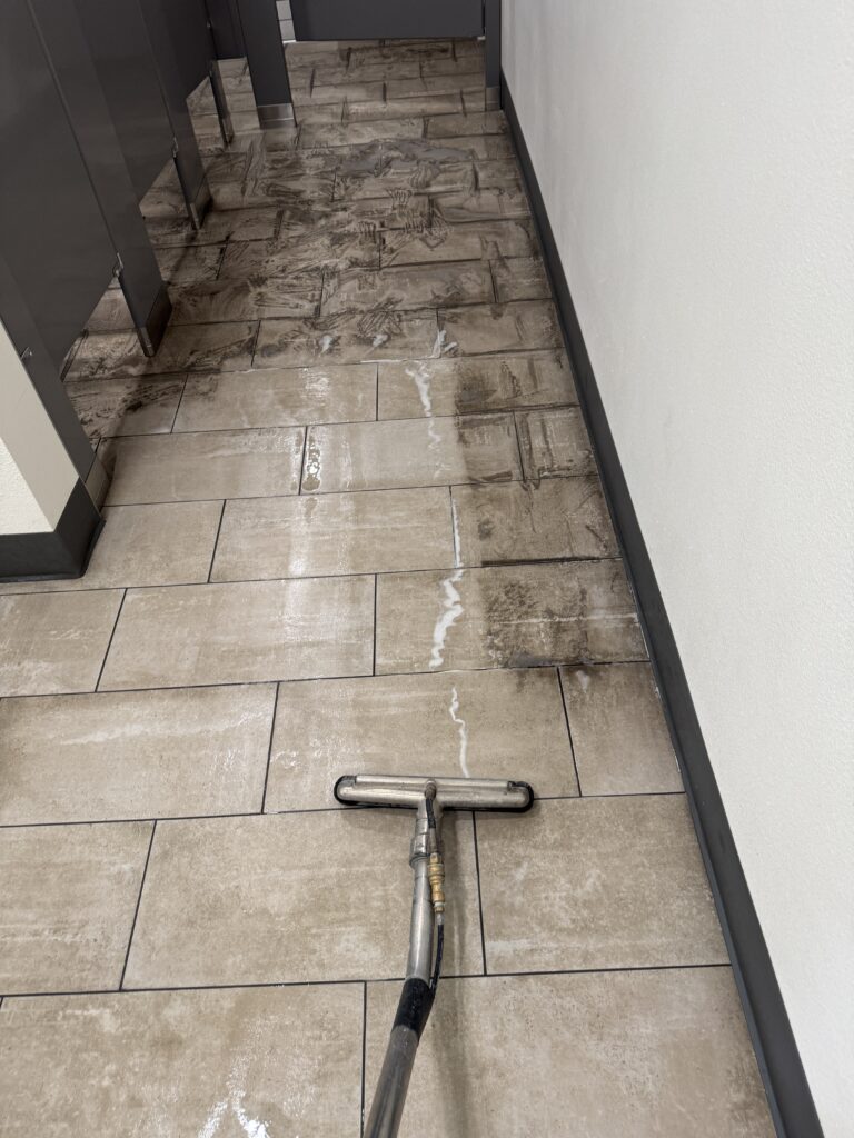 Professional tile and grout cleaning